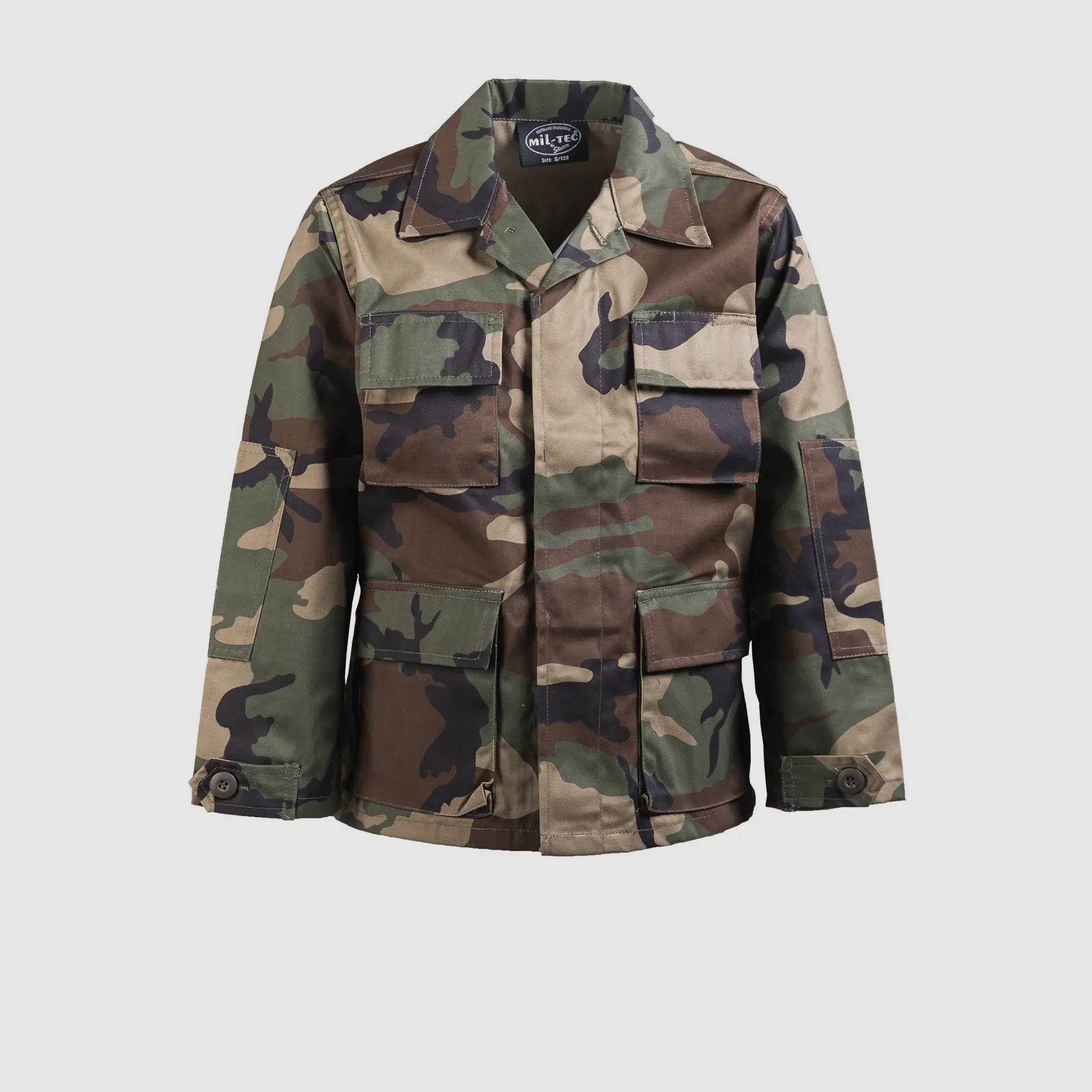 Mil-Tec Veste Enfant US BDU Kids - Flecktarn / L