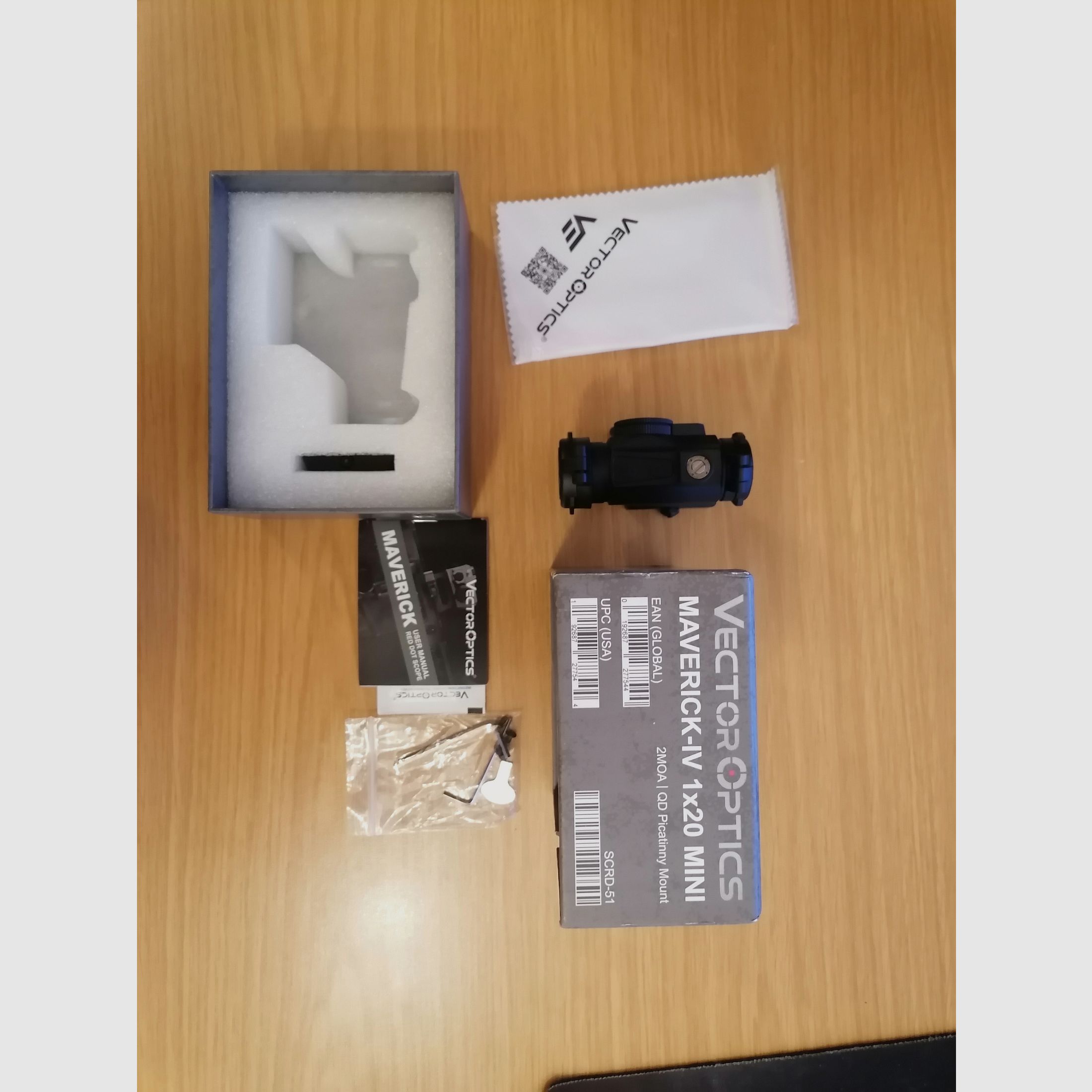 Vector Optics SCRD-51 Maverick-IV 1x20 Min