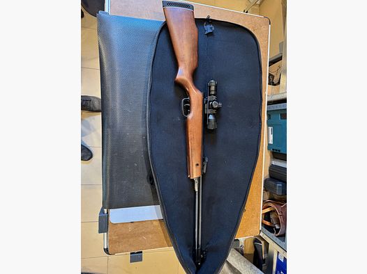 Norconia B88 Unterhebelspanner 7,5J 4,5mm inkl. Zielfernrohr 3-9 x 45