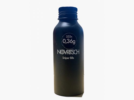 NOVRITSCH SNIPER BIO BB'S - 6MM - 0,36 G - 555 SCHUSS