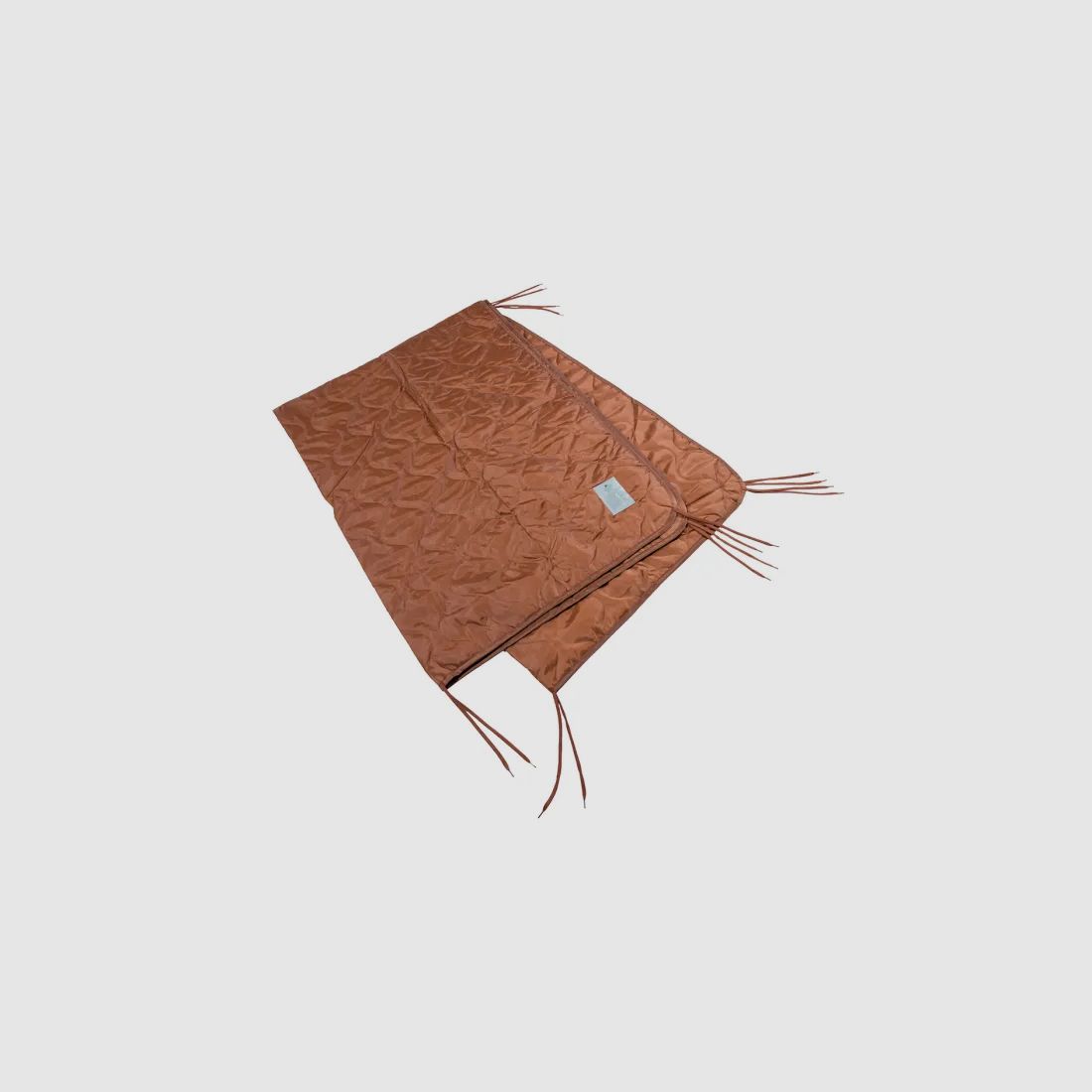 Poncho Liner (Steppdecke) - Braun - 200x150cm + Packsack
