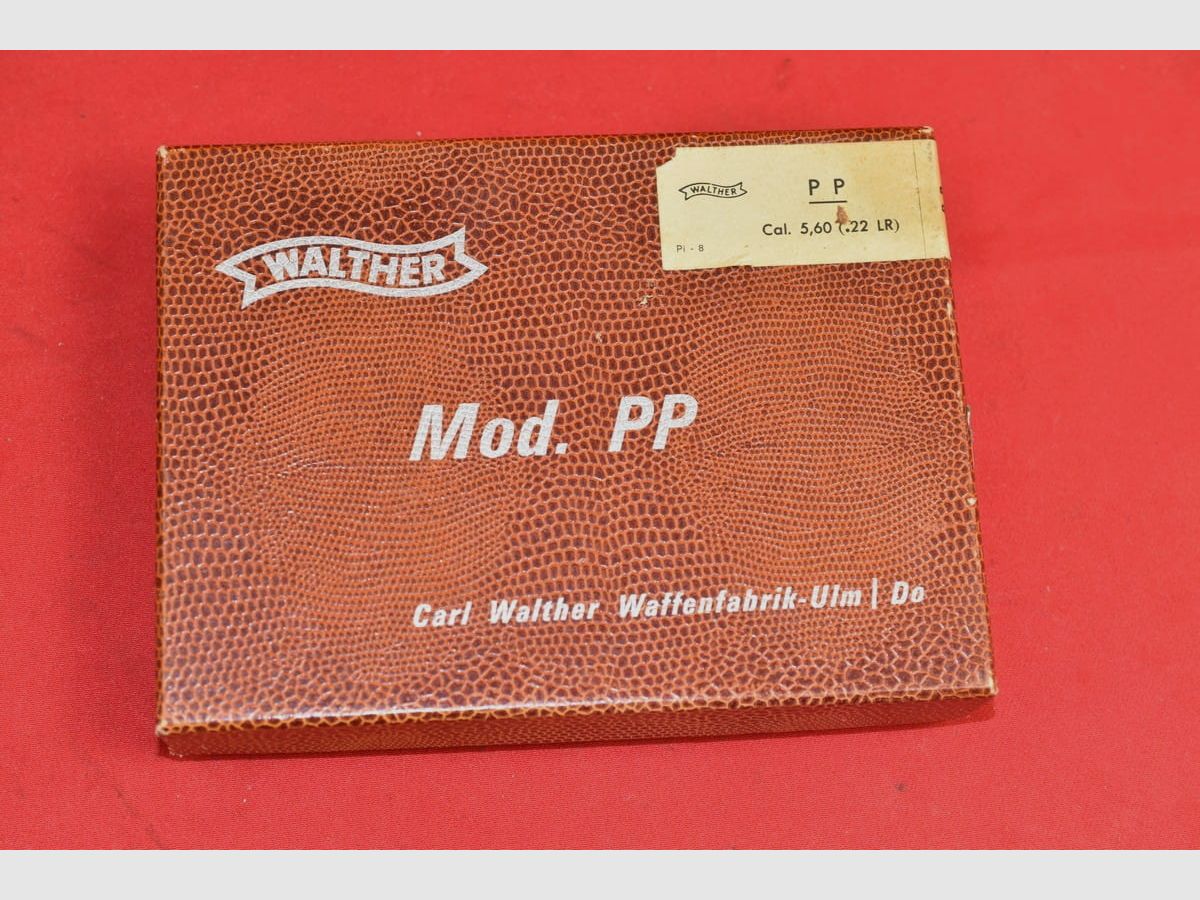 #7531 Pistolet WALTHER PP, année 1969, cal. .22lr, image 23 sur 24