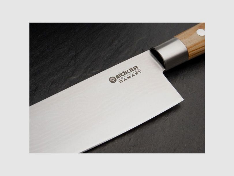 Böker Damascus Olive Cuchillo de Chef Grande, Bild 9 von 12