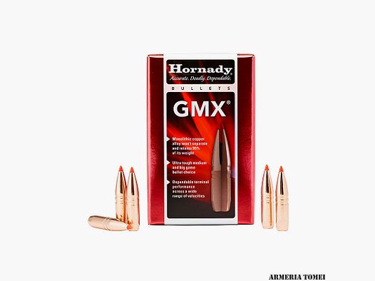 WIEDERLADUNGSGESCHOSSE – HORNADY – GMX 366″ 250GR – 3562 (50 STK)