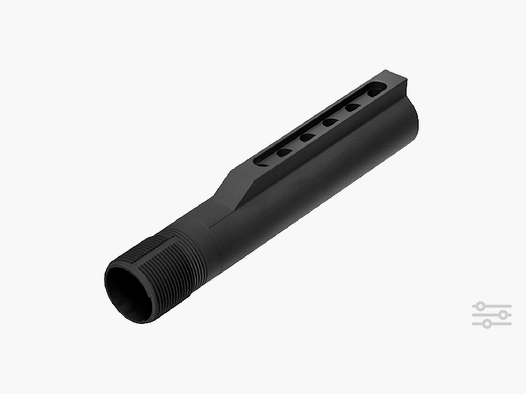 Leapers – AR-15 Mil Spec 6-Pozycyjna Rura Tłumika Czarna