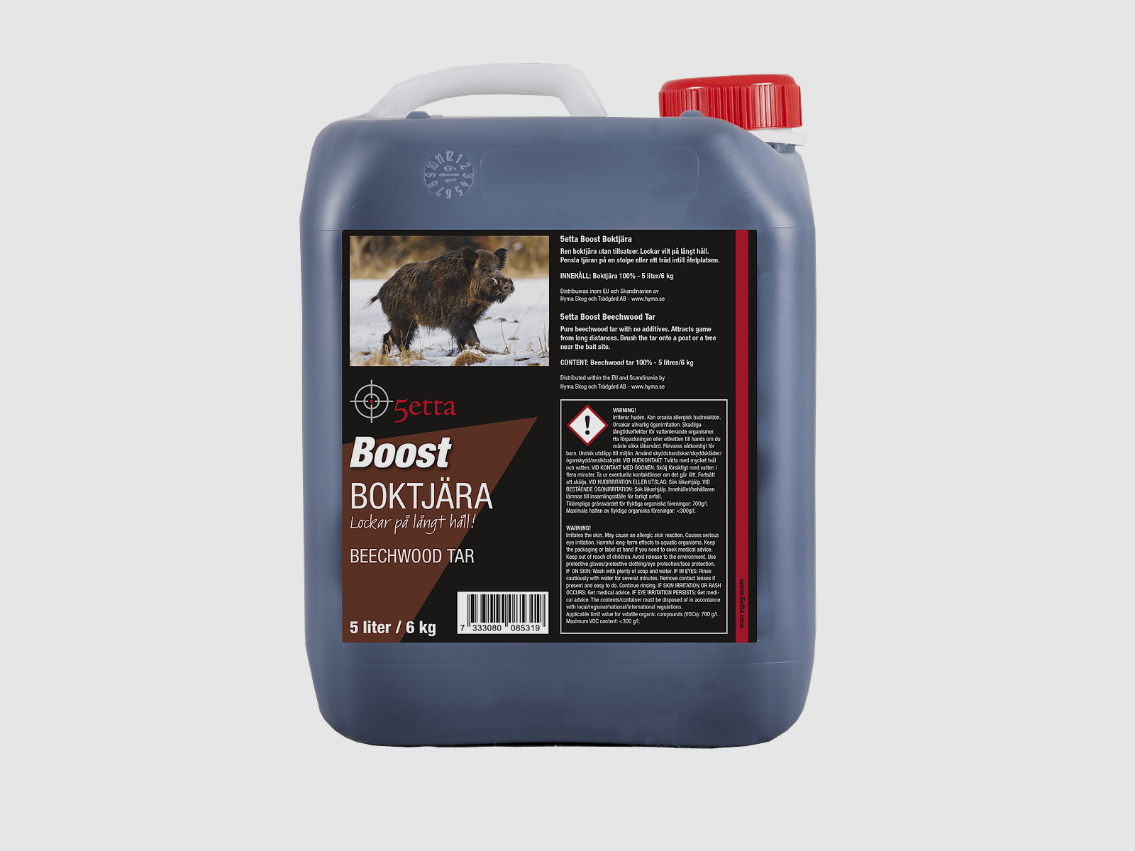 5etta Boost Dąb Tar 5 litrów / 6 kg