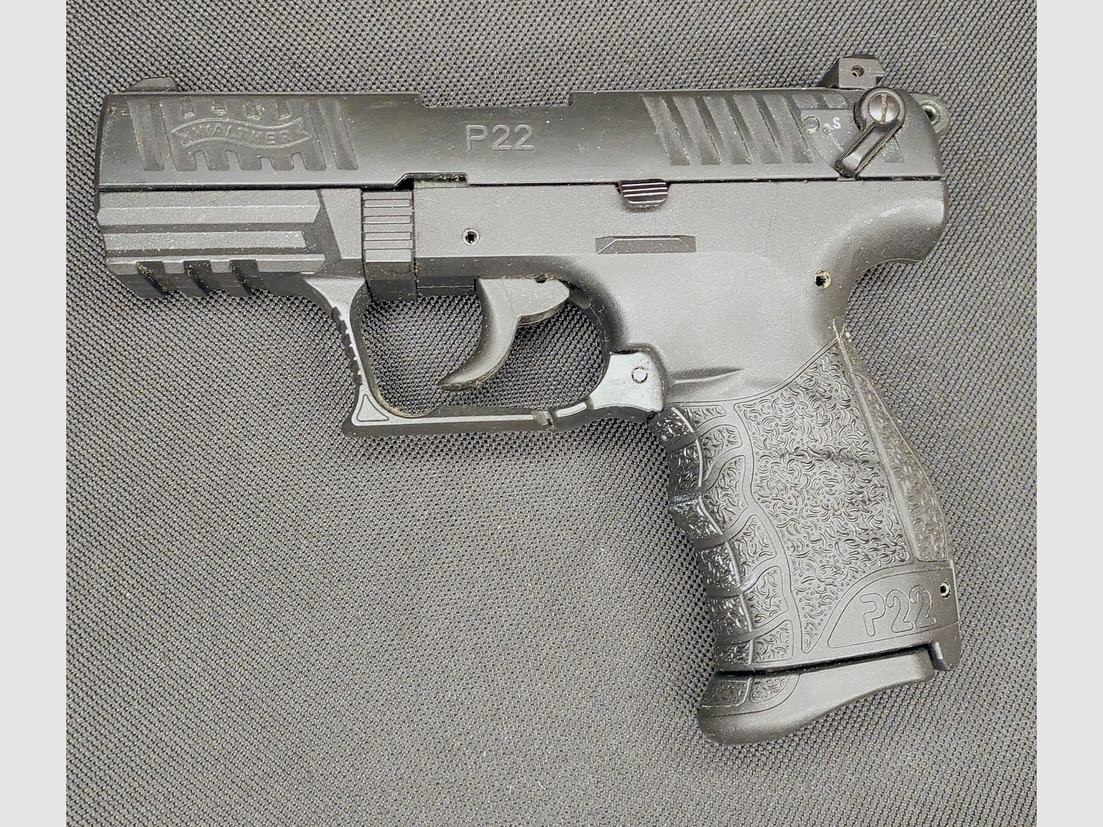 Walther P22Q Schreckschuss Pistole 9mm P.A.K. schwarz (PTB 778)