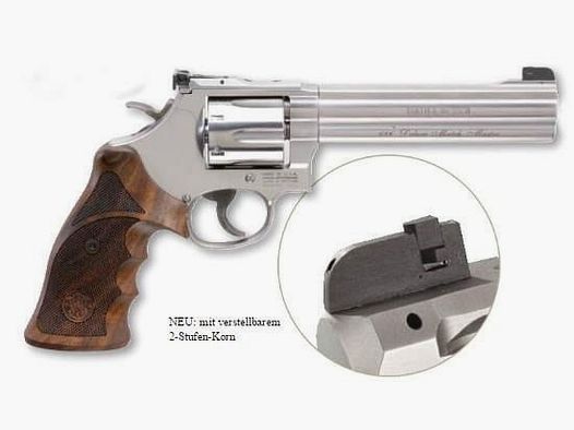 S&W Revolver Mod. 686 Deluxe Match Master 6 Zoll stainless Kal. .357 Magnum