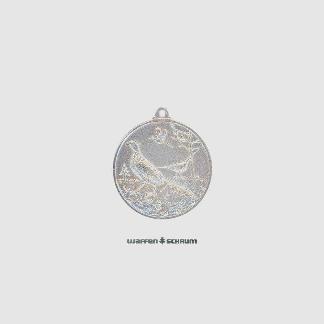 Steinhauer&Lück Jagdmedaille Fasan 40mm versilbert