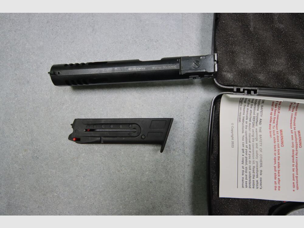 Tanfoglio Wechselsystem für Stahlrahmen kurz