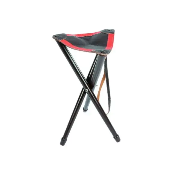 Januel Wooden Tripod 65 cm with Leather Top and Fluorescent Orange Band, image 1 of 2