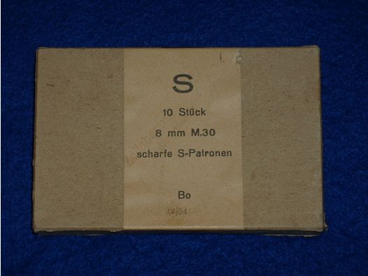 8x56 R M95 Steyr Schachtel