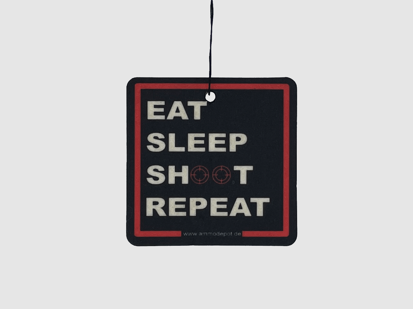 Ammo Depot Air Freshner Duftbaum - Eat Sleep Shoot Repeat