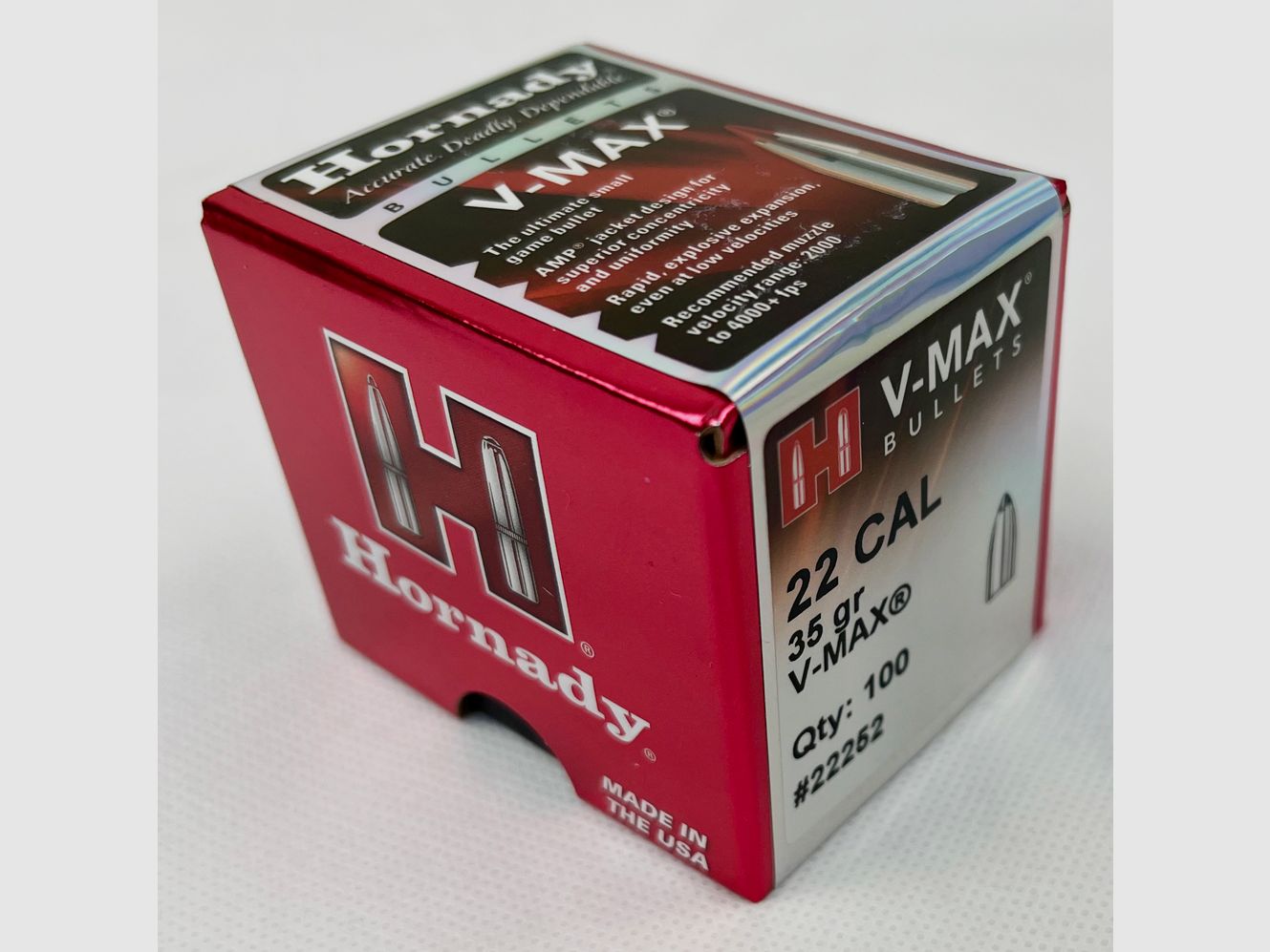 Hornady Geschosse V-MAX .224 35grs