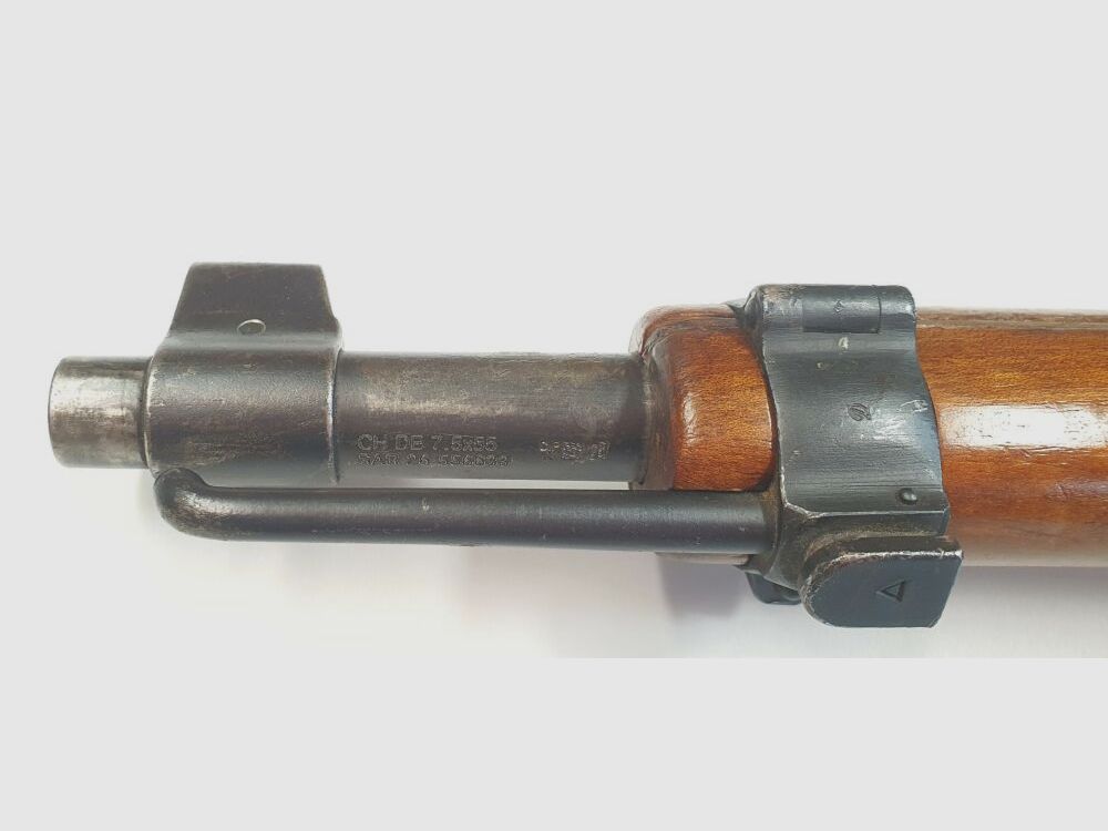 Waffenfabrik Bern Carabine à répétition Suisse Schmidt Rubin K31 Calibre 7,5x55 Swiss numéros correspondants + canon Hämmerli Match