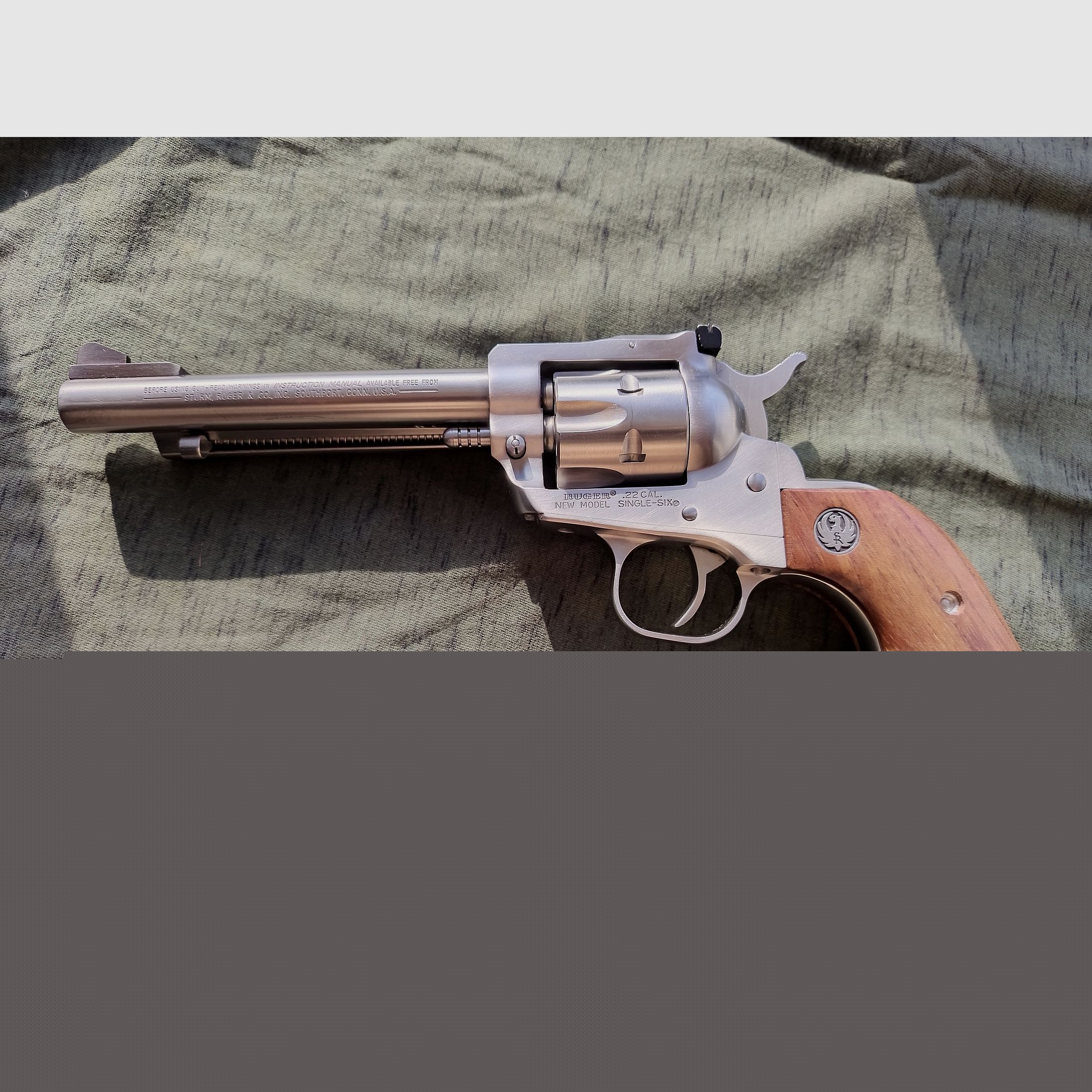 Ruger Single Six .22lr Kleinkaliber Single Action Revolver