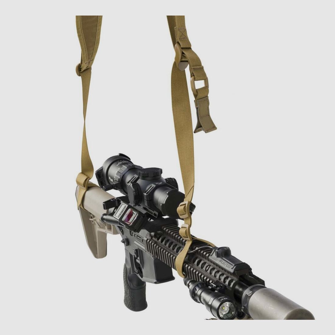 HELIKON-TEX MIRAGE CARBINE SLING® GEWEHRTRAGEGURT RHODESIAN BUSHSTROKE CAMOUFLAGE