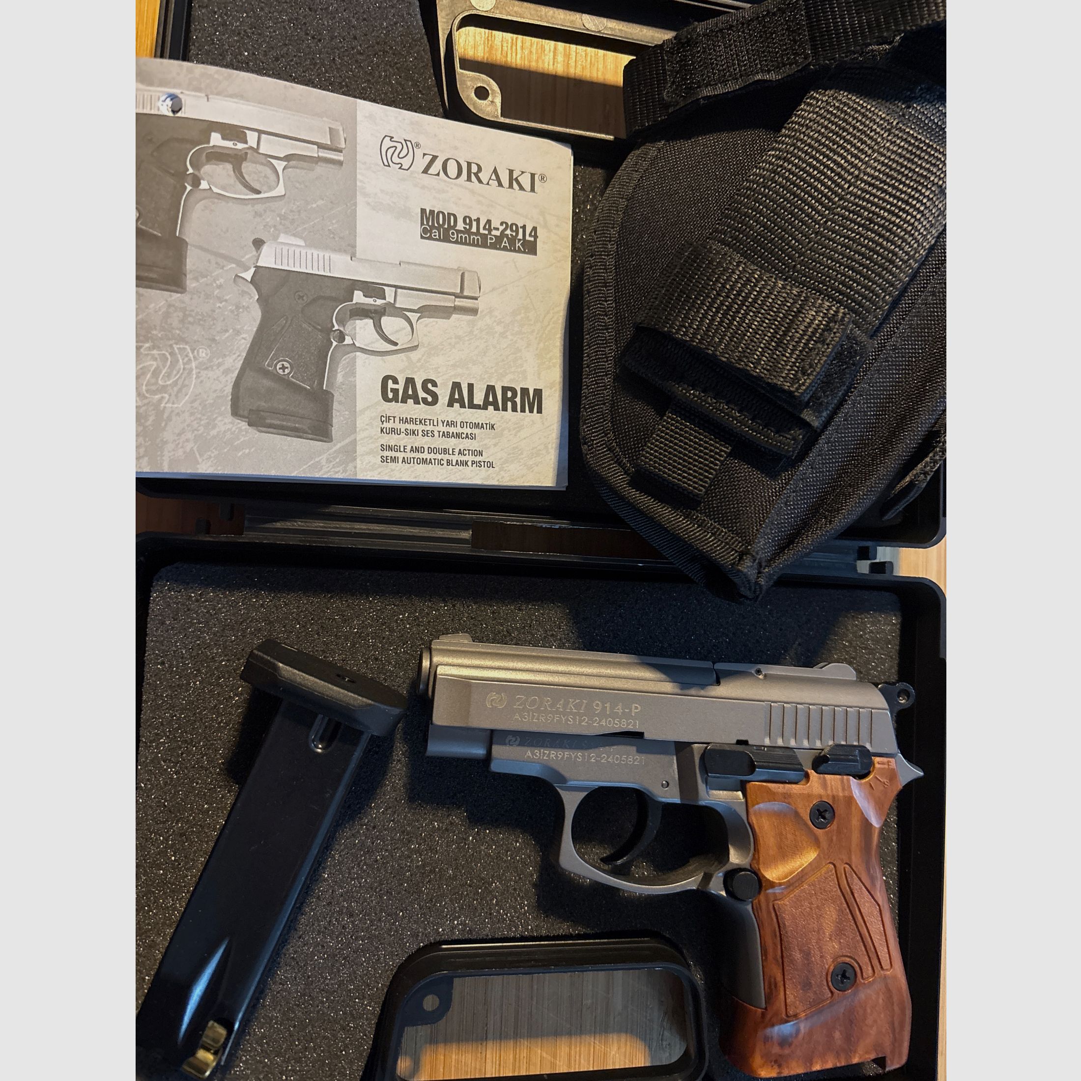 ZORAKI 914-P > GAS/ALARM PISTOL > 9 mm PAK, image 1 of 5