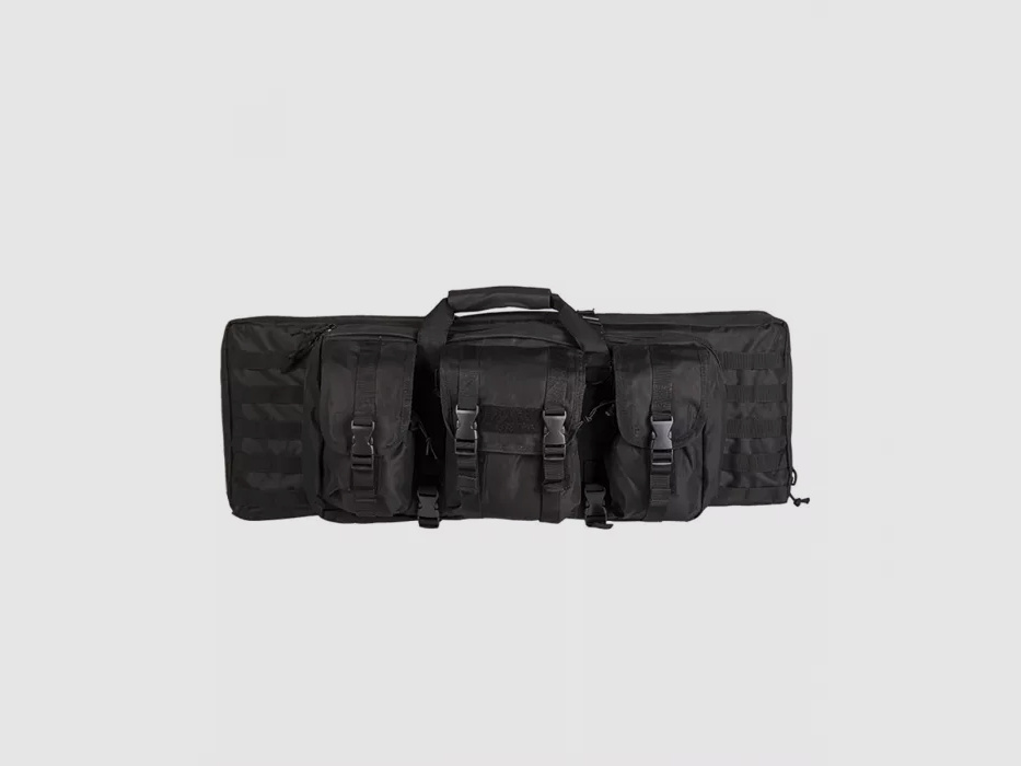 Gewehrtasche / Rifle Case "Medium" - für Langwaffen bis 75cm, abschließbar, Schwarz