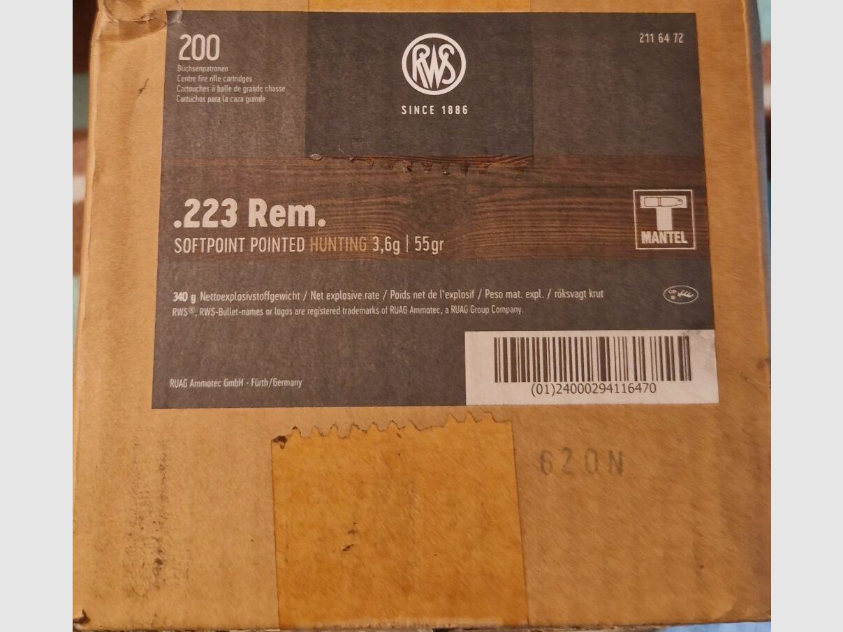 RUAG Ammotec GmbH 3,24 g giacca parziale