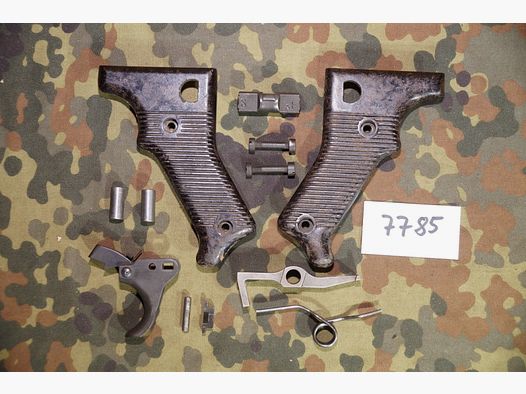 MG1 / MG3 Abzugsgruppe komplett Ex-BW Bundeswehr Sammlung kein G3, P1, MP5 (7785)