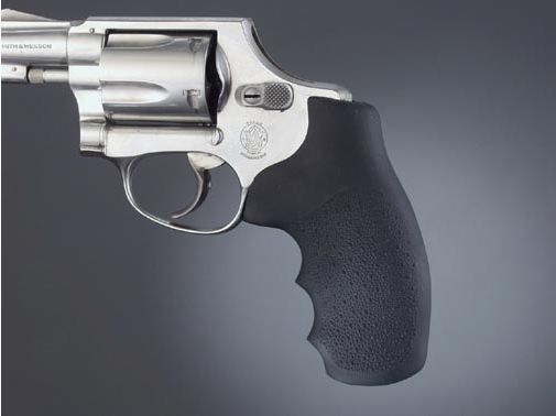 HOGUE plaquettes de crosse pour S&W-J RB en caoutchouc souple/rainures pour les doigts