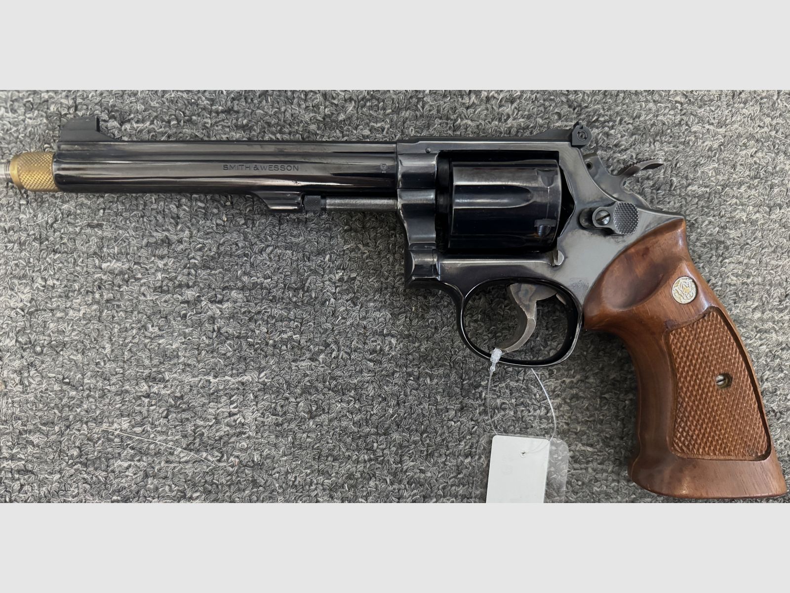 Smith & Wesson Revolver14-4 .38 Special with .22 conversion barrel