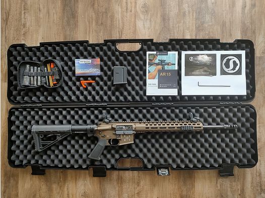 Schmeisser AR15 Dynamic 16,75 Zoll - Gebraucht - 750 Schuss - Preis auf Verhandlungsbasis