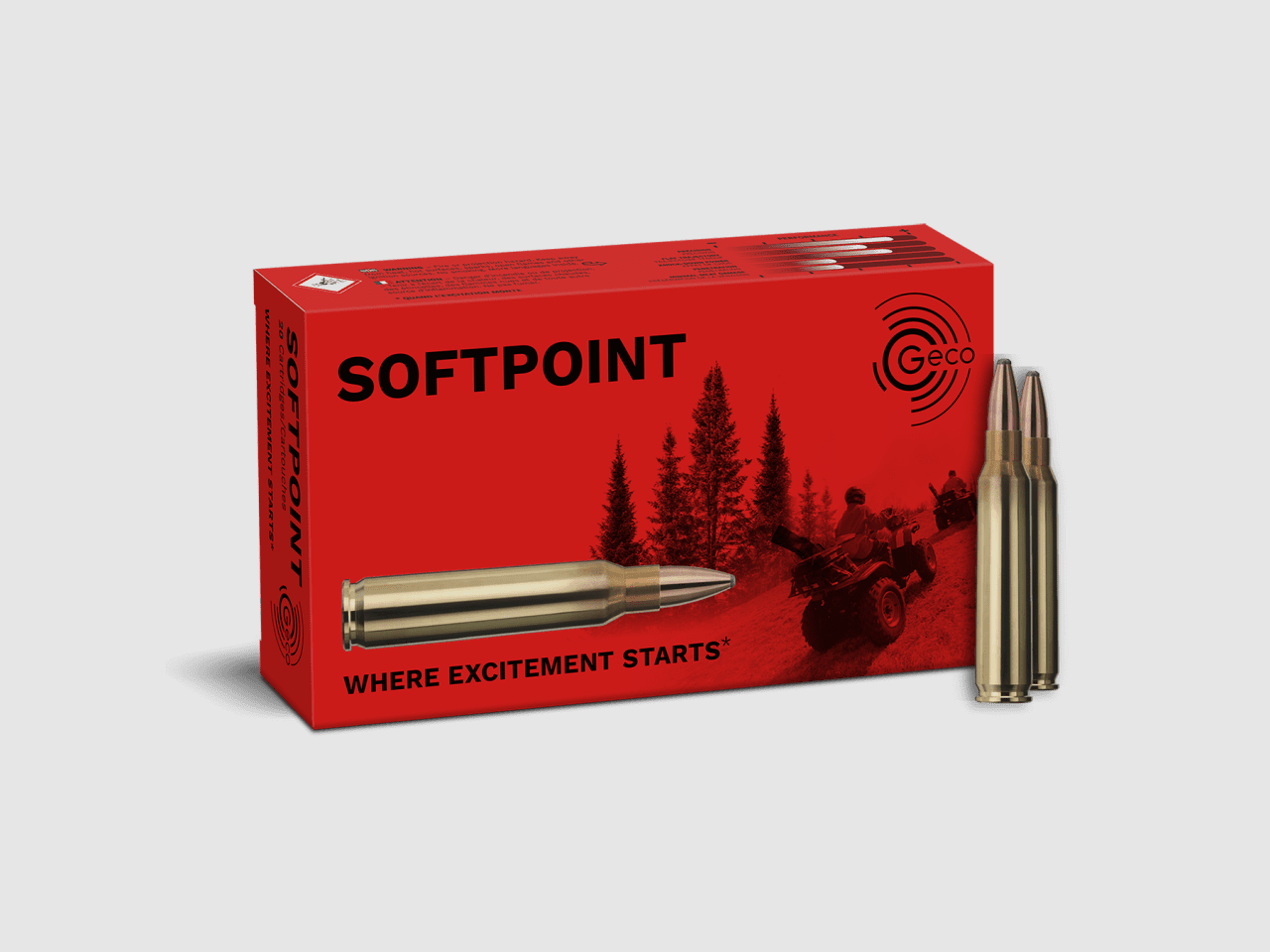 Geco .223 Rem. partial jacket 53 gr. - 20 pcs.