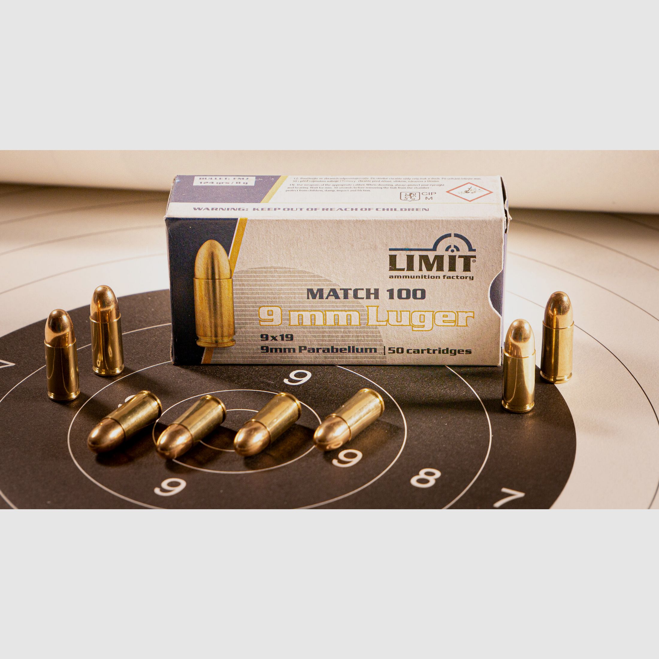 LIMIT 9×19 8 g/124 gr