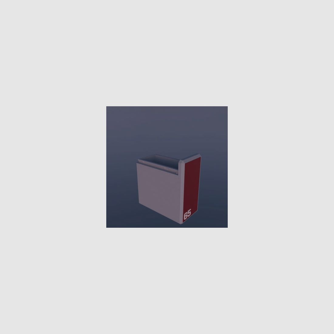 Filamelt Munitionsbox / 6.5-284 Norma / ‘Schiebedeckel’ / Patronenbox, Ammo Box