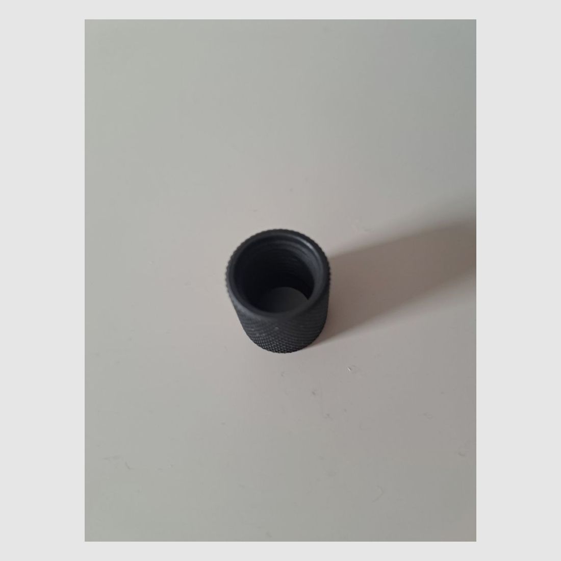 Mündungsgewinde Schutzkappe 1/2 "20 Stahl brüniert