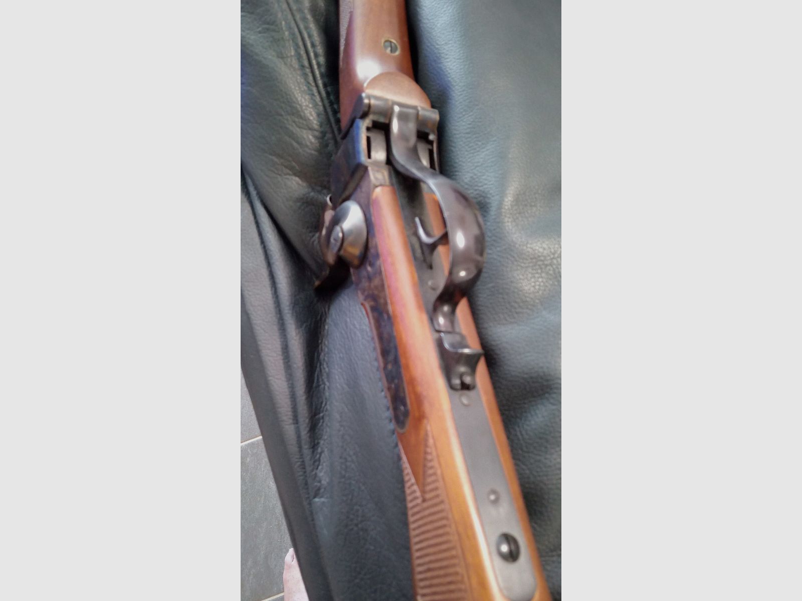 David Pedersoli Perkussions Messinghülsen Papierpatrone Hinterlader Gewehr Sharps cal 45 / 70 Nachfolger vom Vorderlader Schwarzpulver