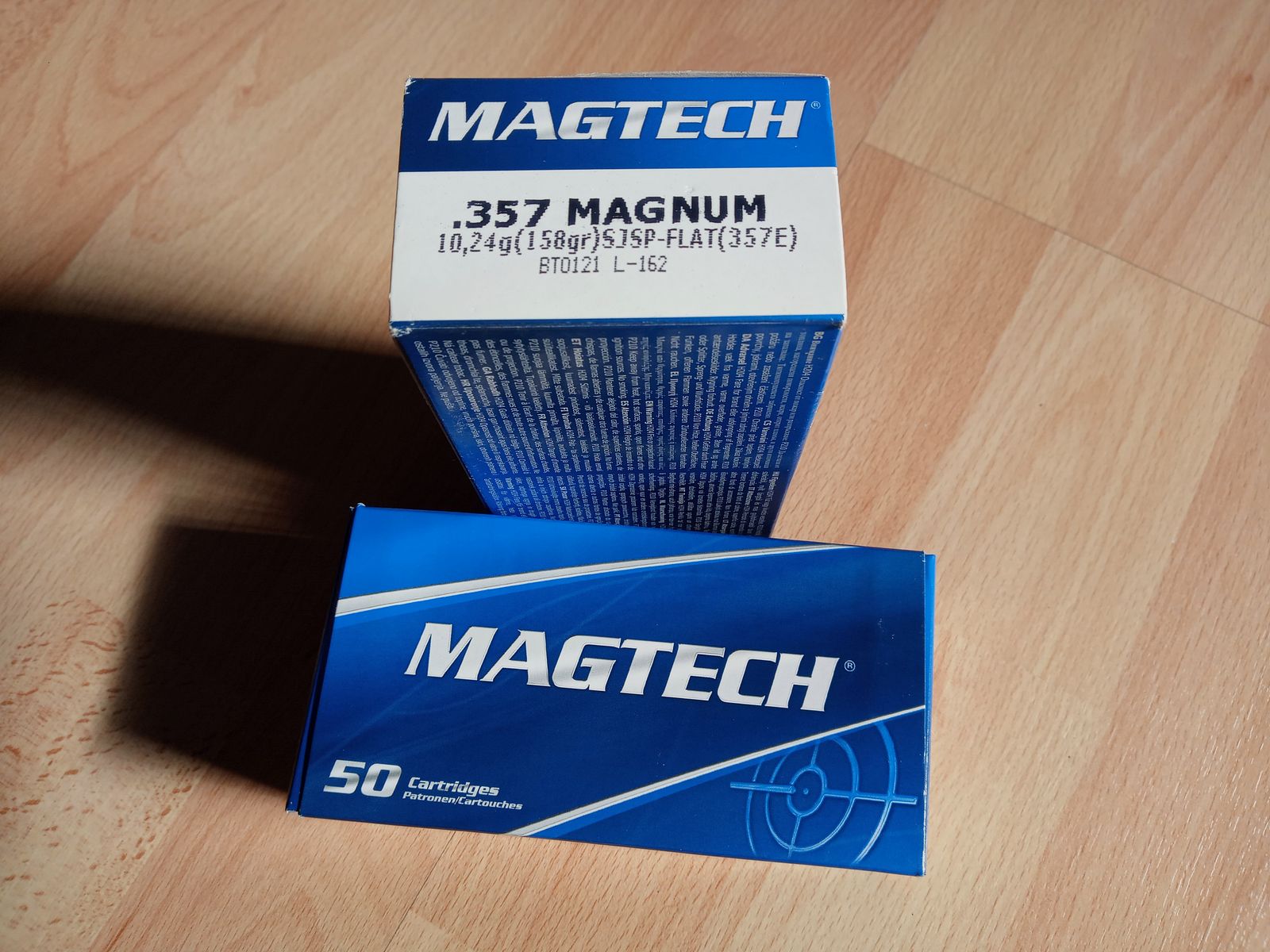 2x Magtech .357Mag Flach SJSP 10,24g (158grs)