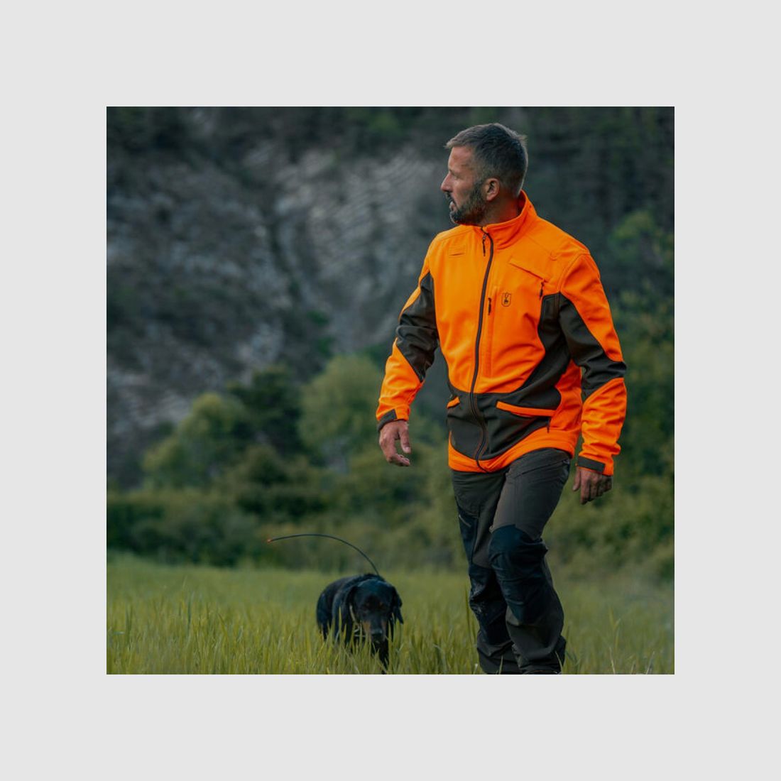 Rogaland Softshell Jacket Orange/Green - Certified PPE CAT II, image 9 of 9