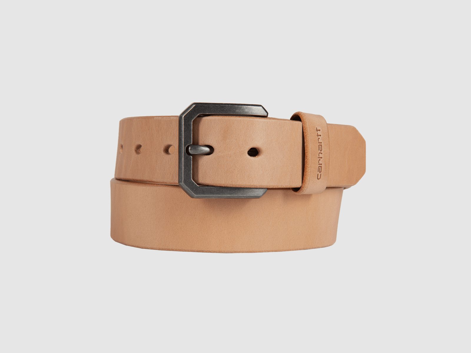 Carhartt Saddle Leather Classic Belt Men Natural 36W