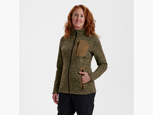 Lady Sarek Strickjacke - Butternut melange – Kleidergröße Damen: 42