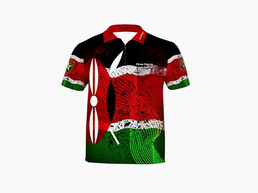 T-Shirt del Team DED Kenya, taglia: XL, Nome personalizzato: Nessun nome, Tipo di abbigliamento: Donna