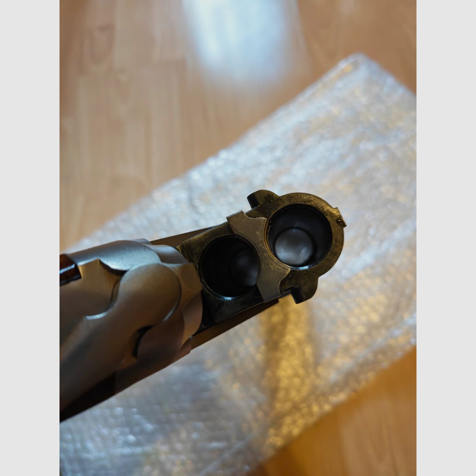 MWM STEEL HUNTER .68 home defense Pepperball / Paintball double-barrel shotgun / double-barrel shotgun "Sawed off" SPECIAL EDITION / UNIQUE with stainless steel receiver | NEW