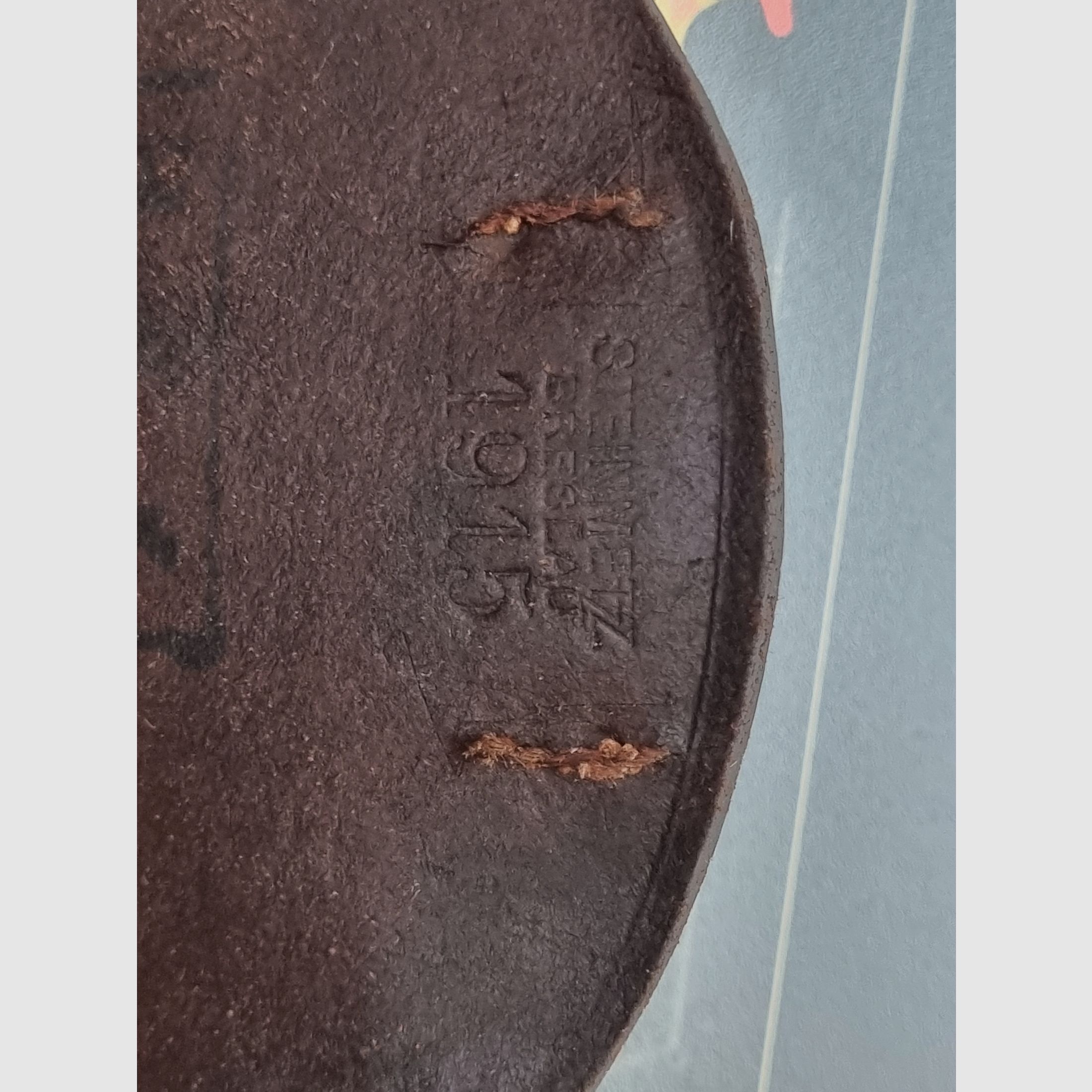 1915 DWM P08 Artillery Leather Holster by Steinmetz Breslau (B.A.X.)