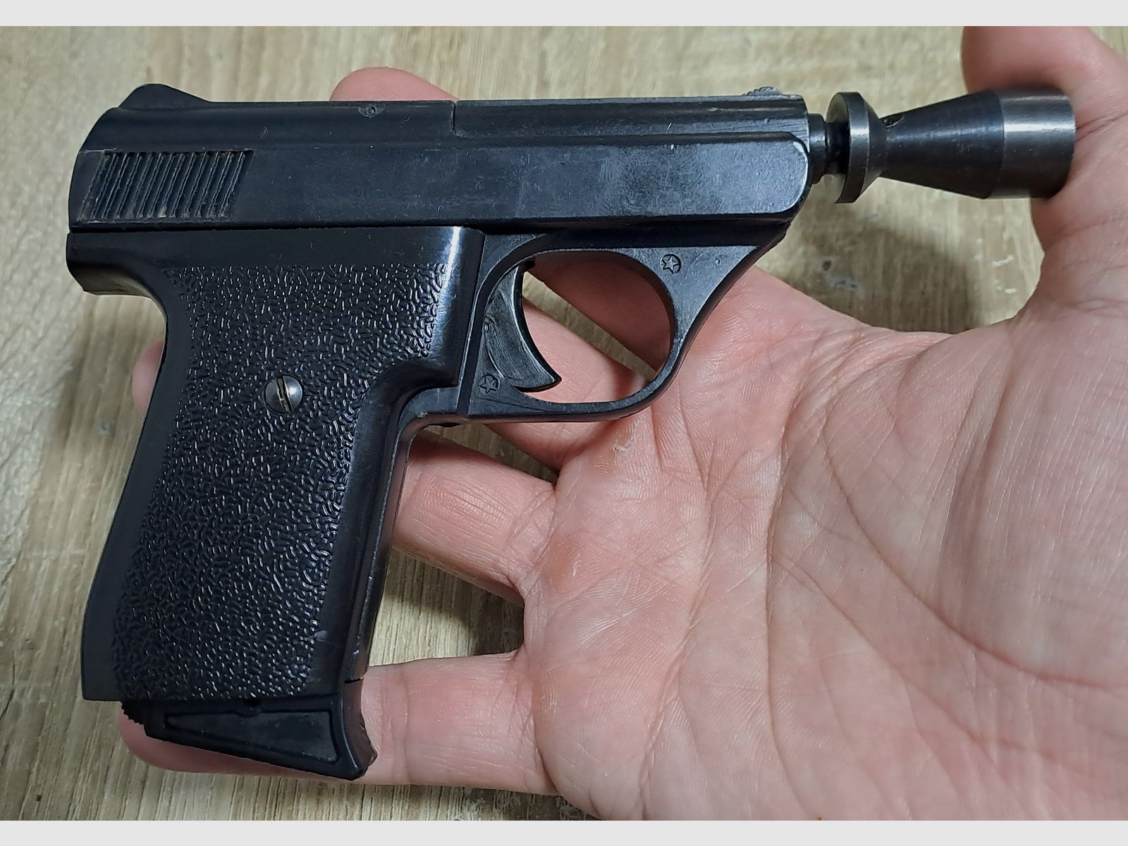 Seltene ME 8 Combat in 8 mm Knall im PTB 176/2