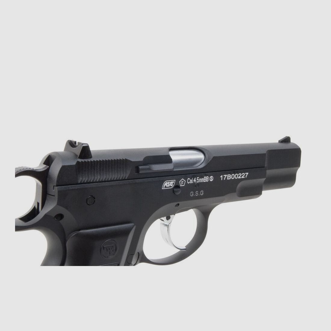 CZ 75 Schwarz 4,5mm BB Druckluft Co2 BlowBack, Bild 7 von 10