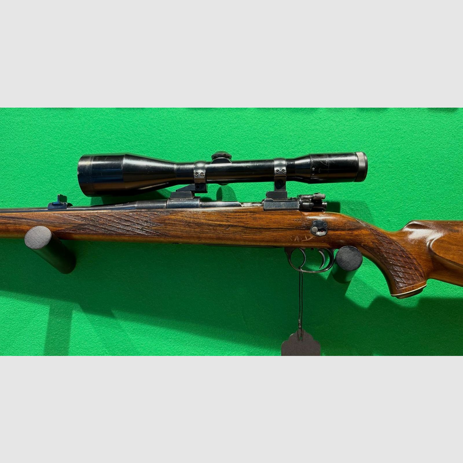 Mauser Stutzen 98 (Mauser-Werke Oberndorf) 7x64 & Zeiss 2,5-10x52, immagine 5 di 10