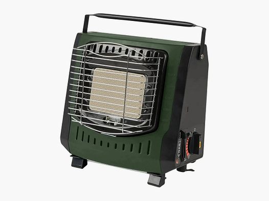 Calentador de gas compacto Highlander negro verde