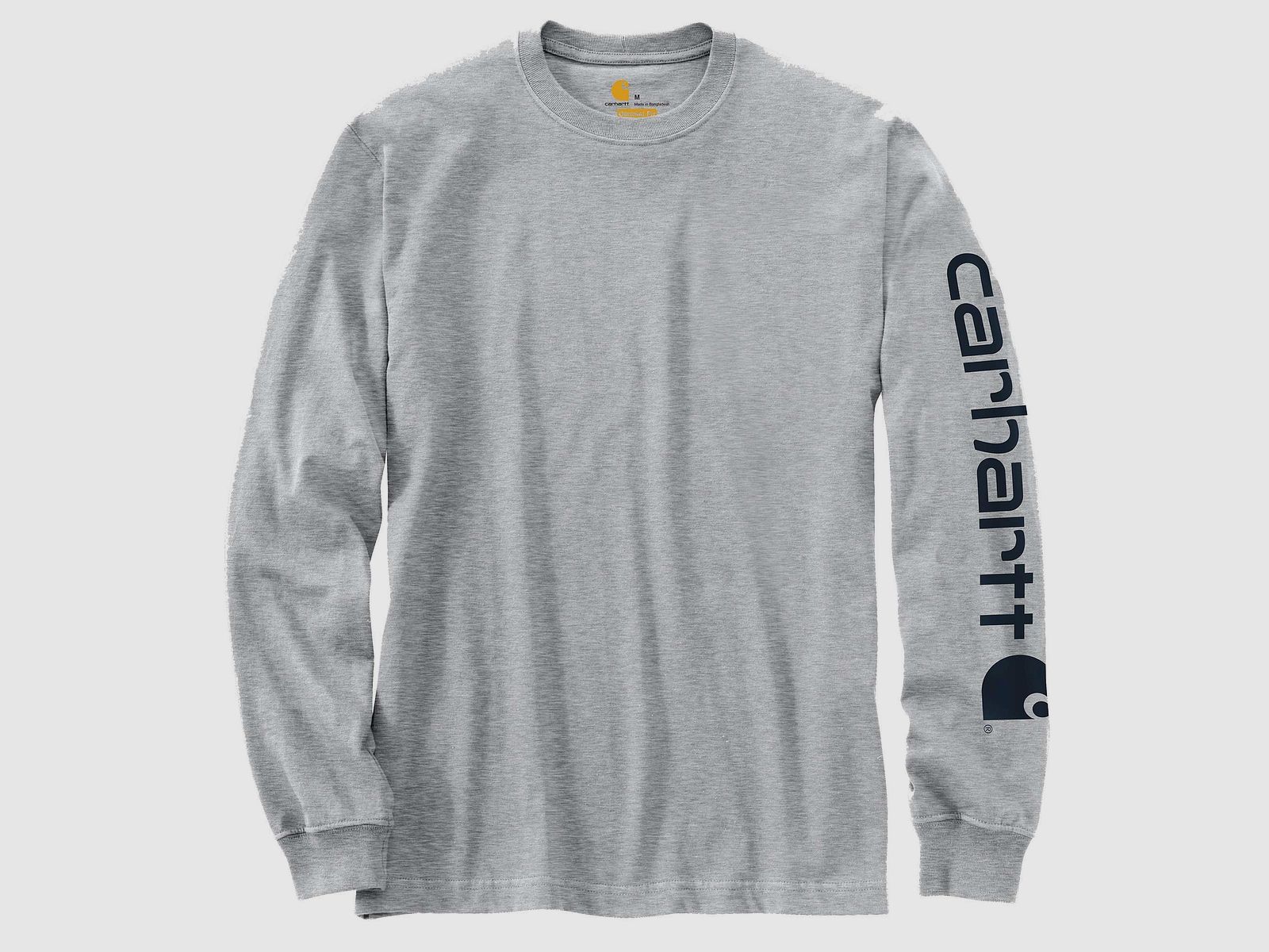 Carhartt T-shirt z długim rękawem Mężczyźni Heather Grey XXL