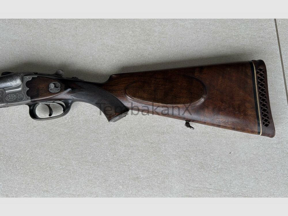 Sportwaffen Suhl Drilling 16/65 & 8x57JRS (Einstecklauf .22 Hornet)