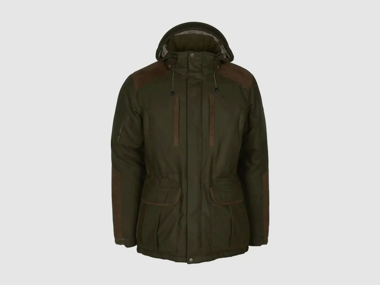 Pinewood Pinewood Parka Nydala Insulation mossgreen suede brown - L Herren
