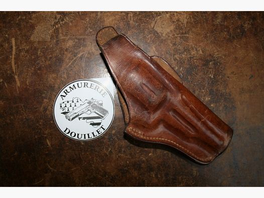 Holster Leder GIL HOLSTERS mod. combat M31 für Revolver 4 Zoll (GEBRAUCHT)