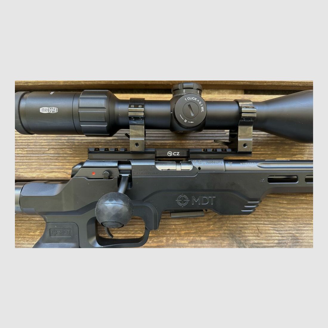 CZ Uhersky Brod 457 mit Meopta 3 - 15x 50 RD SFP .22lr