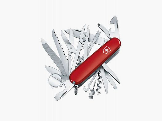 Couteau d'officier Victorinox, SwissChamp, rouge, 33 fonctions